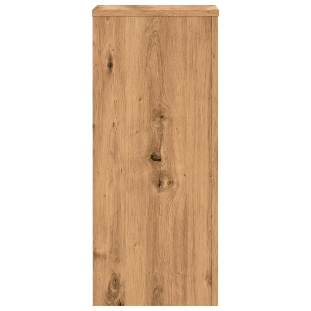 Portavasi mobili per fiori set da 2 fatti a mano legno ingegnerizzato marrone 02_0045293