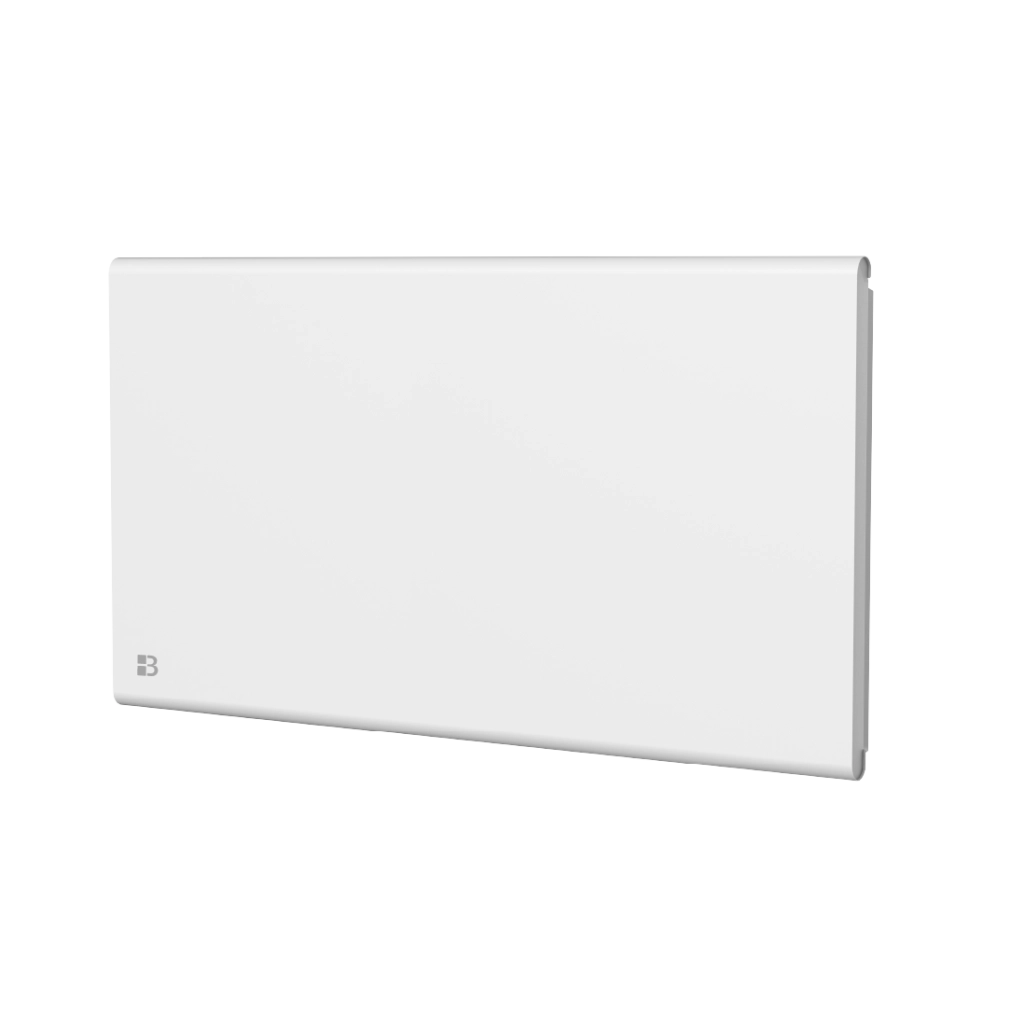 Radiatore elettrico fisso ad inerzia secca ghisa+pellicola 1500W NEMESIS orizzontale bianco