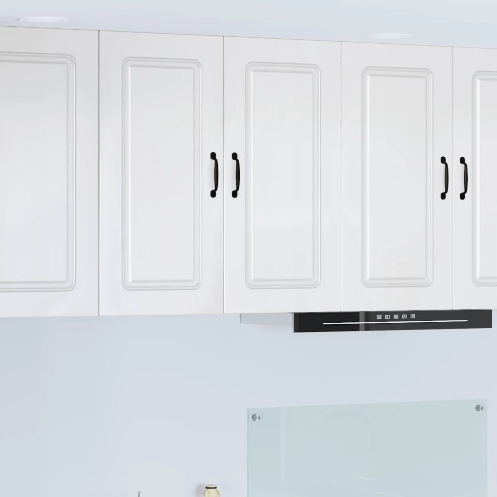 Mobile da cucina con lo scaffale-Armadio da cucina Bianco Lucido 80 x 31 x 80 cm 744756