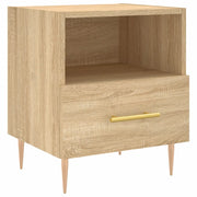 Comodino | Armadio da Notte | Mobiletto da notte Rovere Sonoma 40x35x47,5 cm in Legno Multistrato