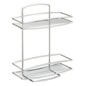 MENSOLA RETTANGOLARE BAGNO 2 PIANI ONDA PT