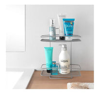 MENSOLA RETTANGOLARE BAGNO 2 PIANI ONDA PT