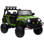 Auto Bambini Elettrica Verde con Telecomando ¨C zephmum ¨C Verde 12V