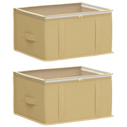 Scatola di stoccaggio con finestra trasparente in alto Crema CFW1753229