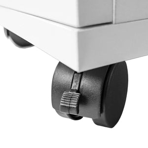 Tavolo per Manicure e Ricostruzione Unghie, Aspiratore e Cassettiera Estetista