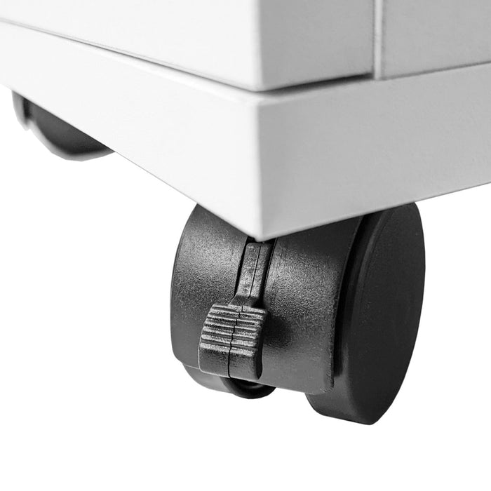 Tavolo per Manicure e Ricostruzione Unghie, Aspiratore e Cassettiera Estetista