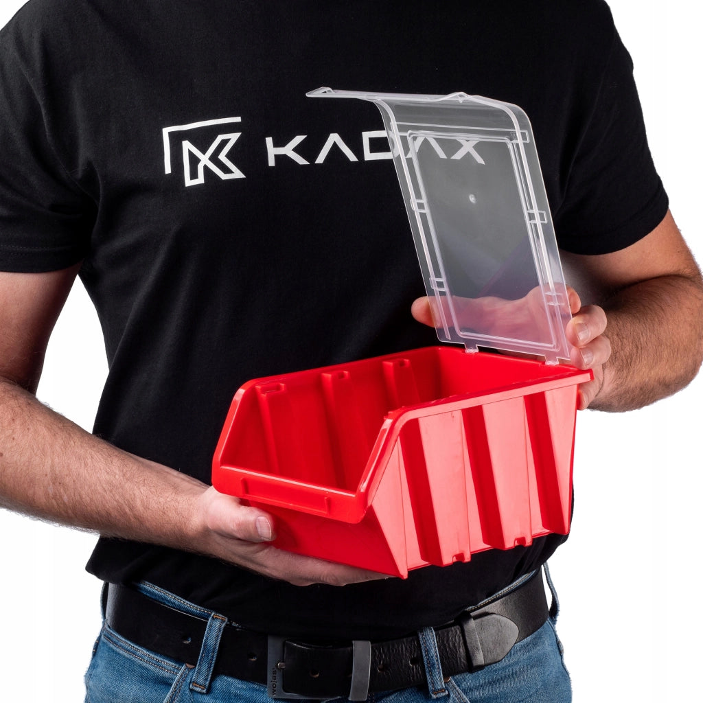 Vassoio organizer in plastica KADAX per officina, dimensioni 230x160x120 mm