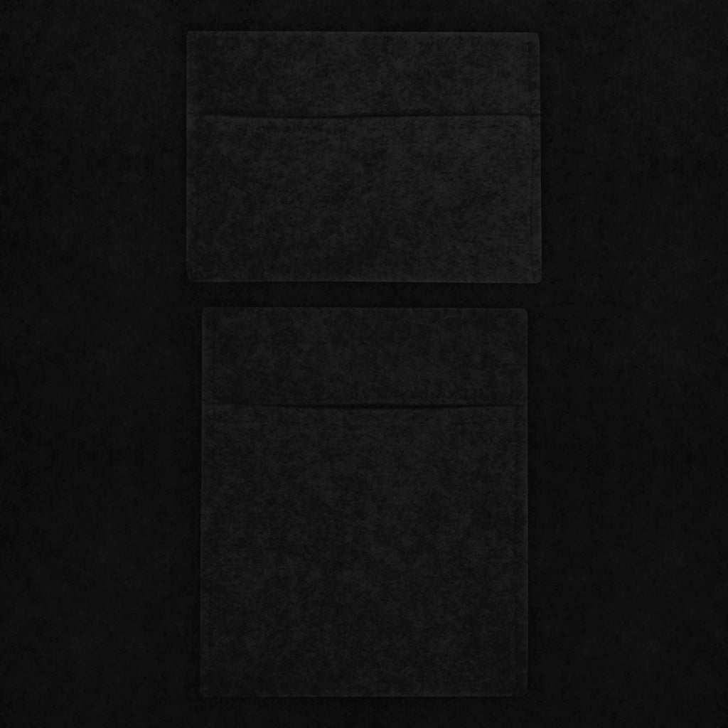 Rivestimento Fodera per Furgoni e 2 Tasche Portaoggetti - Nero