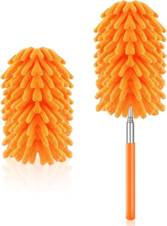 Plumeau Uitschuifabile - Plumeau Professionale Uitschuifabile - Ragebol - Con Manubrio Telescopico - Asta Estendibile - Spazzola -