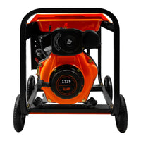 T-Mech Generatore Portatile 6CV Monofase 5in1 Display Digitale 12.5Lt Diesel 2KW