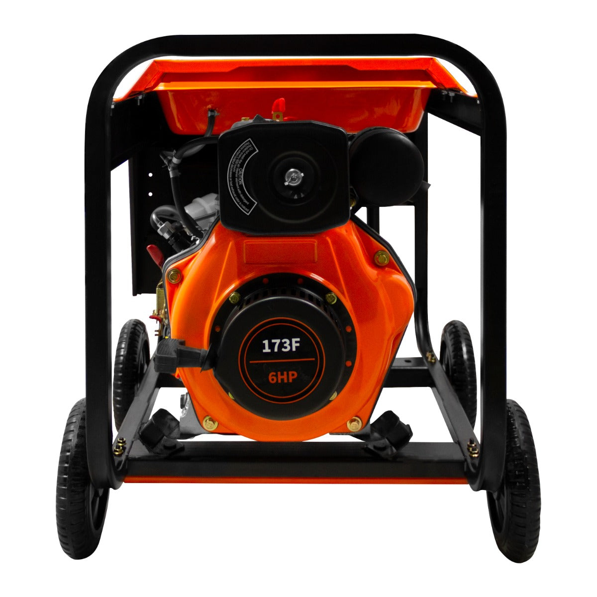 T-Mech Generatore Portatile 6CV Monofase 5in1 Display Digitale 12.5Lt Diesel 2KW