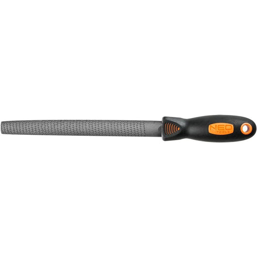 Topex 37-545 raspa in acciaio pe per per legno, semi tonda, 20 ds