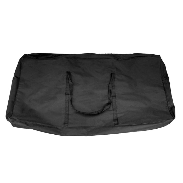 Supporto DJ Booth cabina tavolo pieghevole setup mobile discoteca nero e bianco