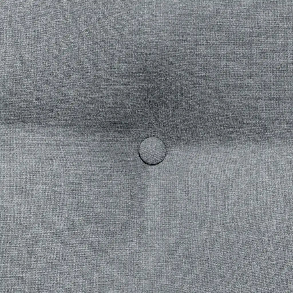 Cuscino per Schiena Grigio chiaro 80 x 24 x 50 cm Tessuto 42014412