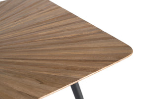 Tavolo da pranzo in legno di teak riciclato 150 cm