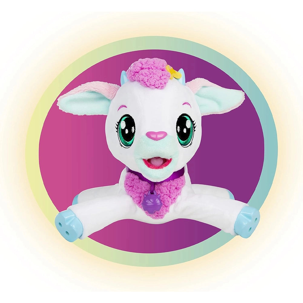 Club Petz Milky The Baby Goat Capra Giocattolo Peluche Idea Regalo con Suoni