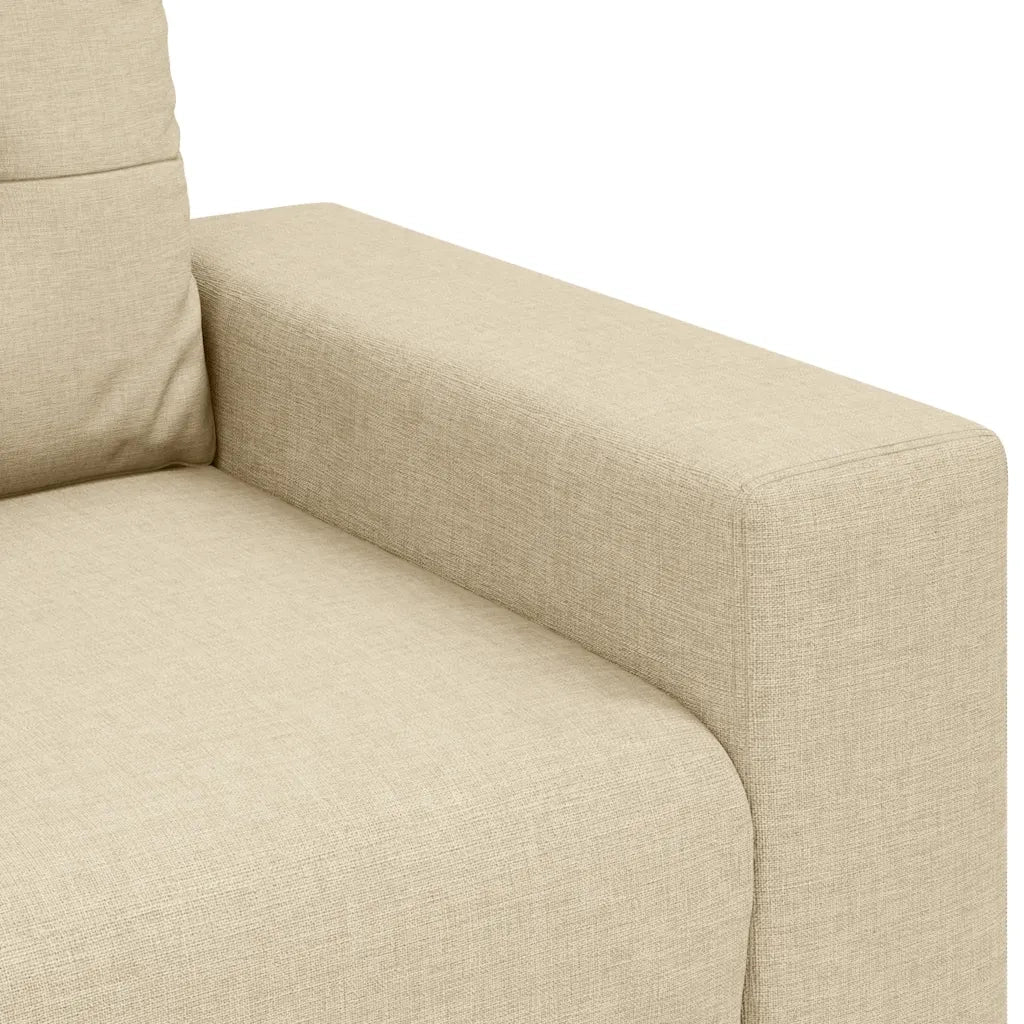 Divano Sedia Crema 60 cm in Tessuto