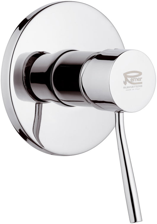 Rubinetto monocomando da incasso per doccia serie minimal