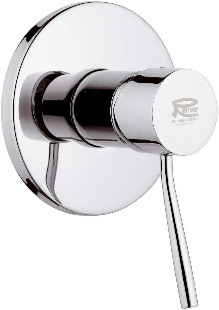 Rubinetto monocomando da incasso per doccia serie minimal