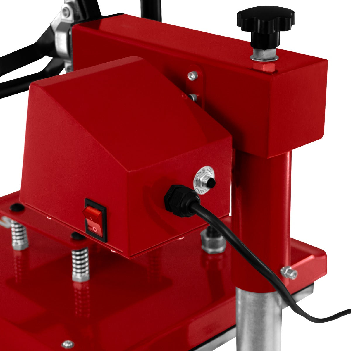 Macchina per stampa sublimatica 38x38cm con Piatto rotante per personalizzare t-shirt, borse, custodie per telefoni