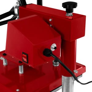 Macchina per stampa sublimatica 38x38cm con Piatto rotante per personalizzare t-shirt, borse, custodie per telefoni