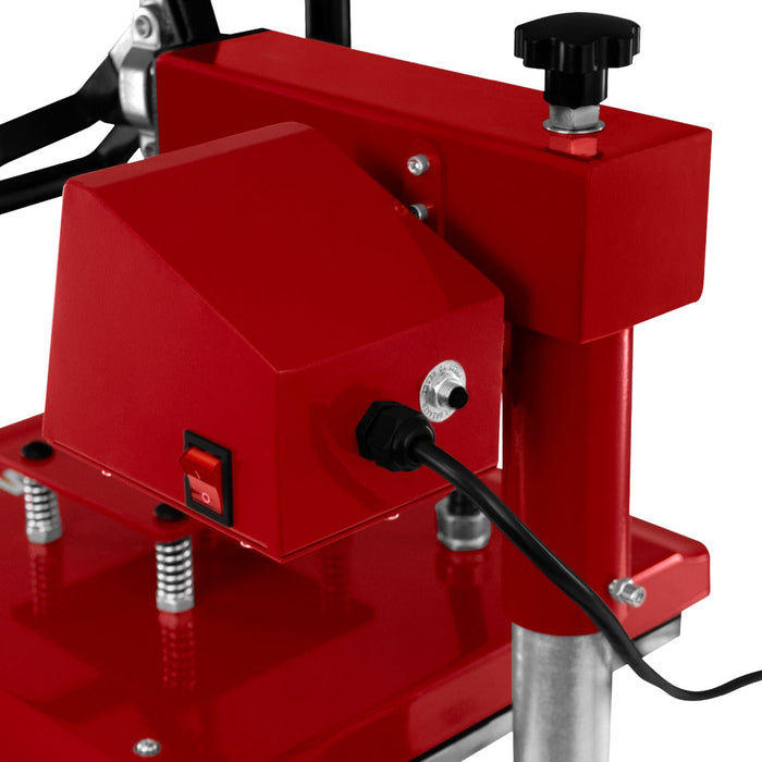 Macchina per stampa sublimatica 38x38cm con Piatto rotante per personalizzare t-shirt, borse, custodie per telefoni