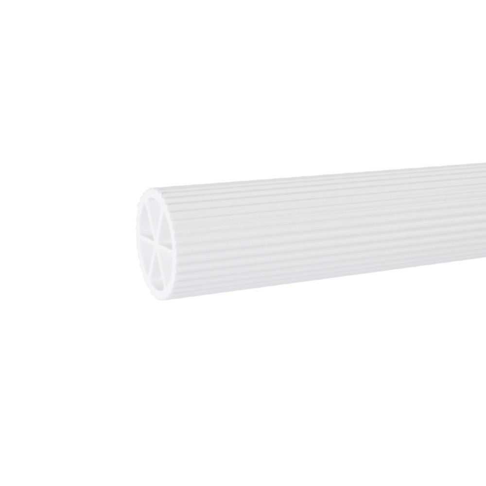 Tubo rigato in plastica serie care cm l. 30