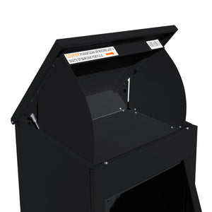 Cassetta postale intelligente e sicura per pacchi e lettere con codice a barre univoco e sistema anti-pescaggio