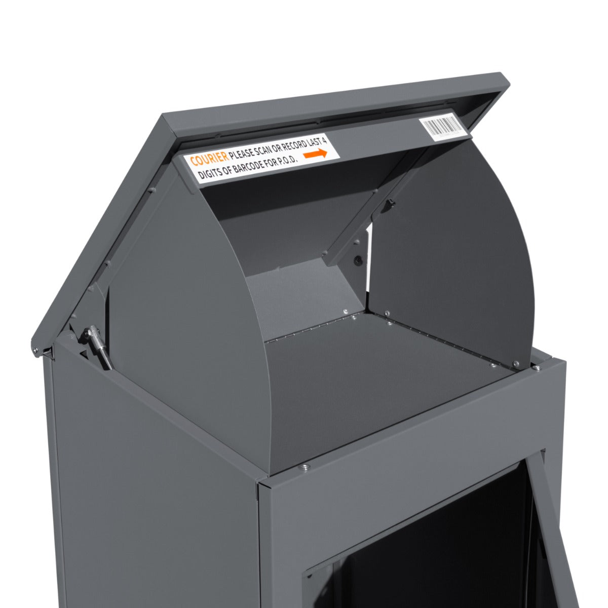 Cassetta postale intelligente e sicura per pacchi e lettere con codice a barre univoco e sistema anti-pescaggio 2 Chiavi Impermeabile Inclusi kit montaggio