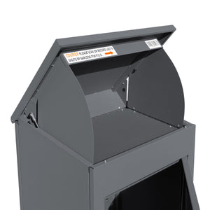 Cassetta postale intelligente e sicura per pacchi e lettere con codice a barre univoco e sistema anti-pescaggio 2 Chiavi Impermeabile Inclusi kit montaggio