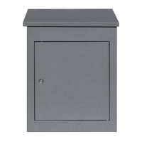 Cassetta postale intelligente e sicura per pacchi e lettere con codice a barre univoco e sistema anti-pescaggio 2 Chiavi Impermeabile Inclusi kit montaggio