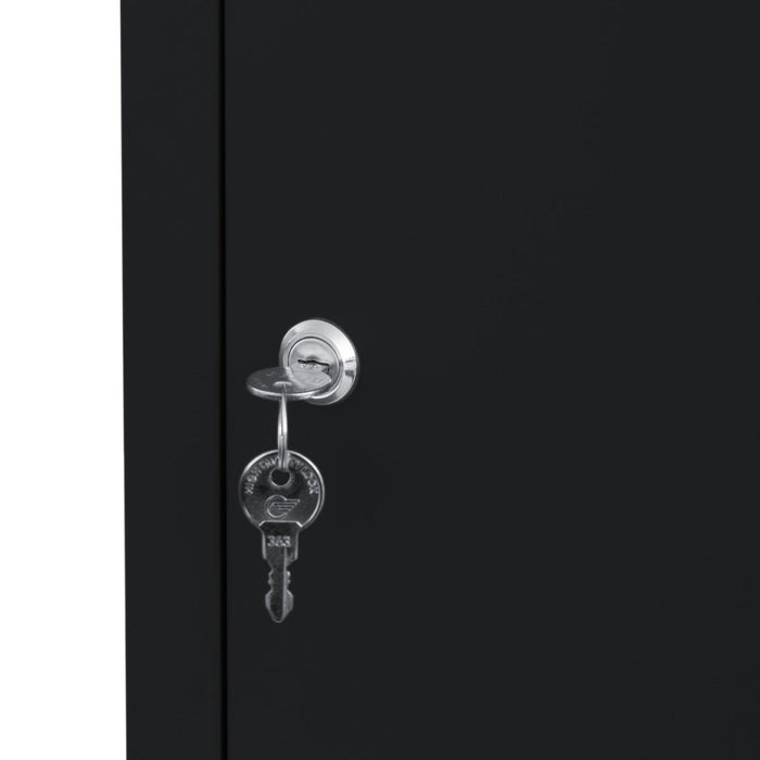 Cassetta postale XL intelligente per consegne sicure e protette anche quando sei fuori casa - Nero