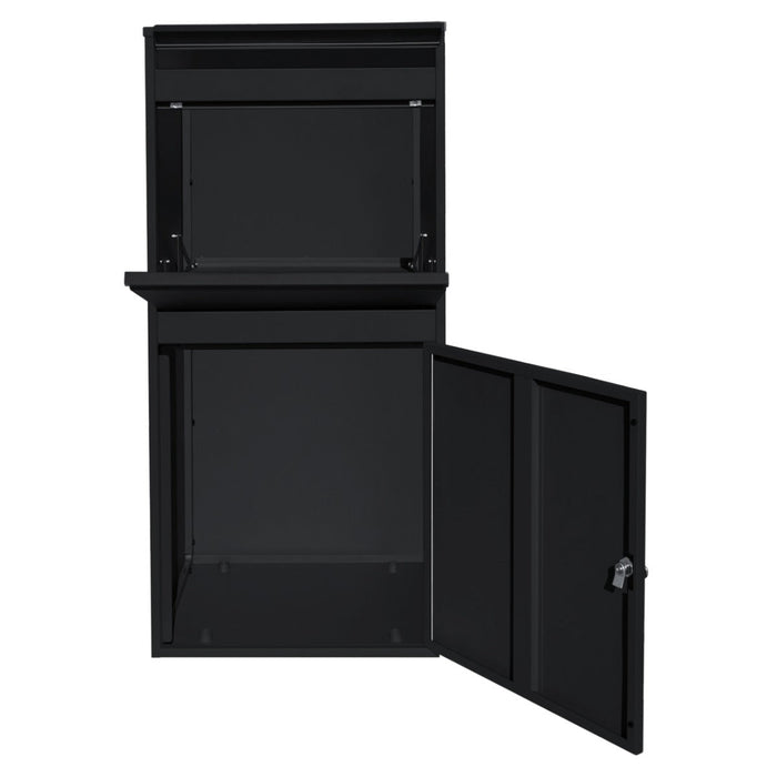 Cassetta postale XL intelligente per consegne sicure e protette anche quando sei fuori casa - Nero