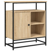 Buffet credenza cassettiera armadio mobile contenitore organizer cucina soggiorno rovere Sonoma 69 x 35 x 80 cm legno ingegnerizzato marrone 02_0031690