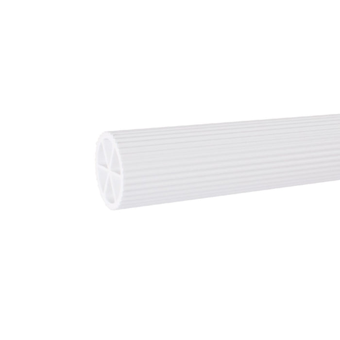 Tubo rigato in plastica serie care cm l. 45