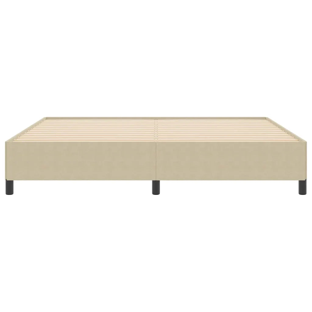 Letto a molle Grigio Verde 200 x 200 cm Tessuto in Cords 42006991