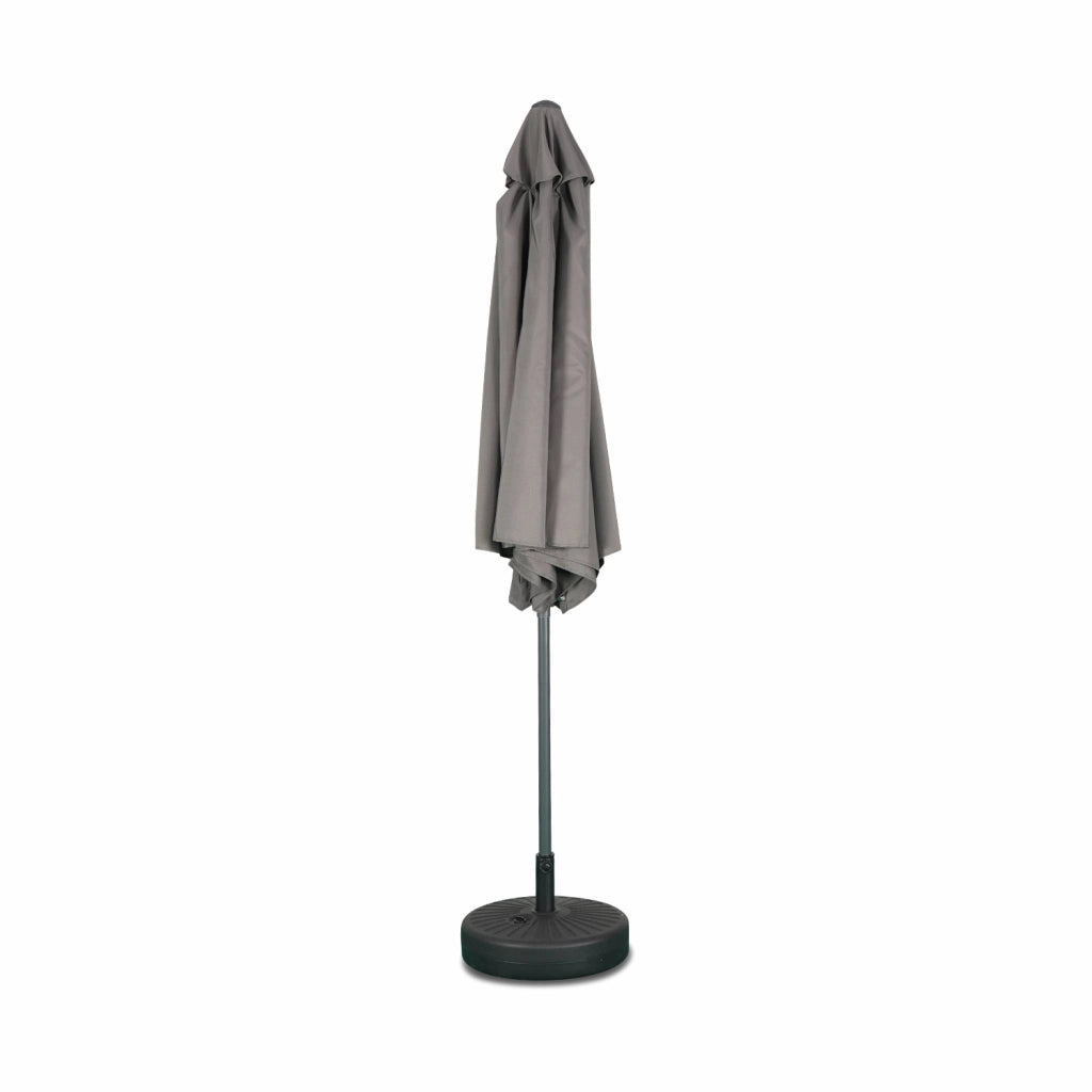 Ombrellone rotondo, ø3m, grigio