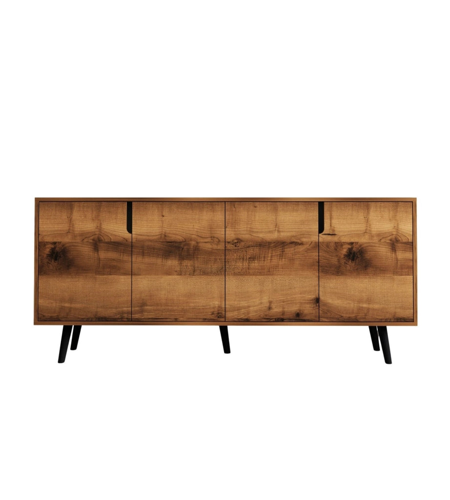 Credenza in legno "Latina" - 180 x 45 x 80 cm - Marrone