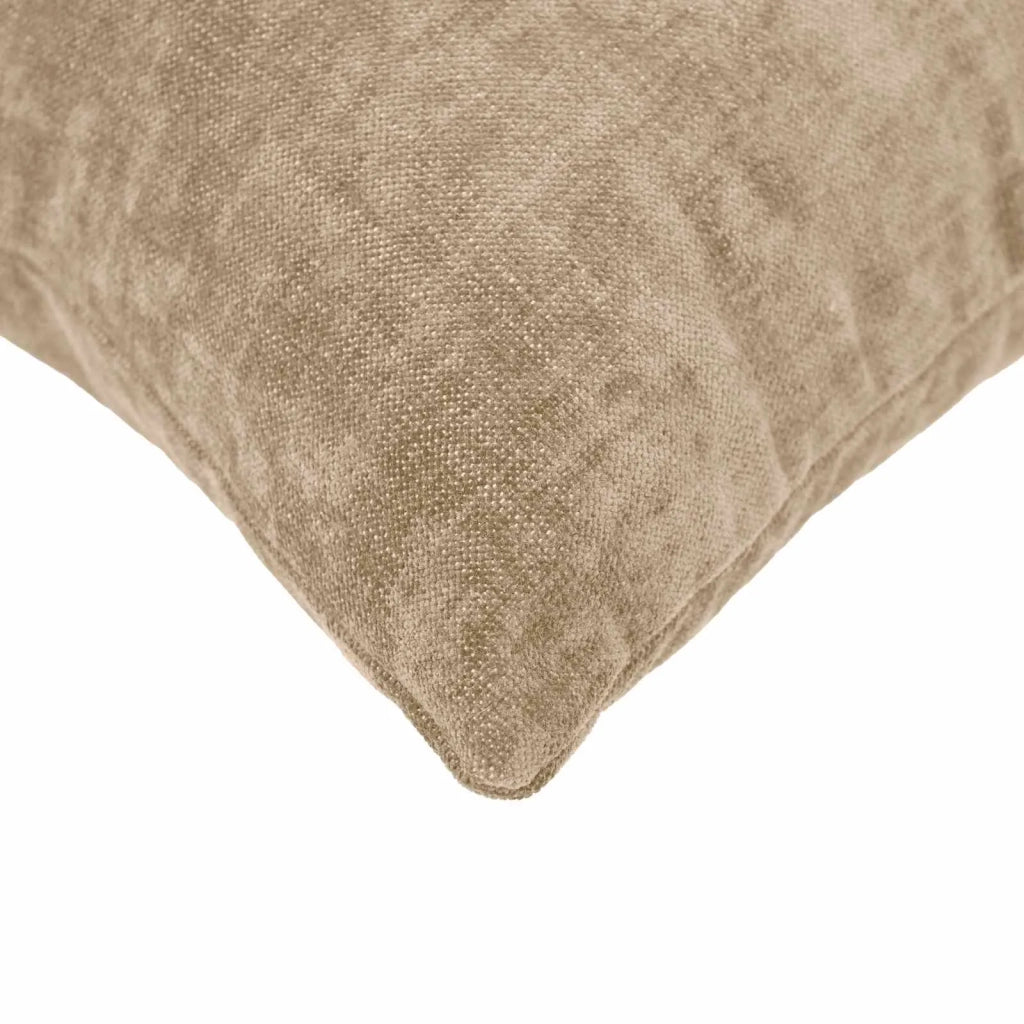 Federa 2 pz HEERLEN Tortora 40 x 145 cm Tessuto Chenille 908934