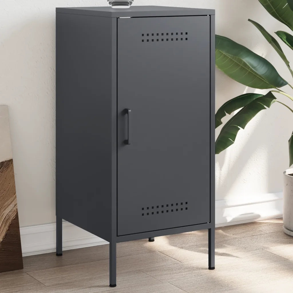 Credenza Antracite 36x39x79 cm in Acciaio 843016