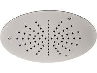 Soffione a soffitto in acciaio inox tondo