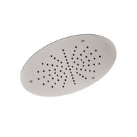 Soffione a soffitto in acciaio inox tondo