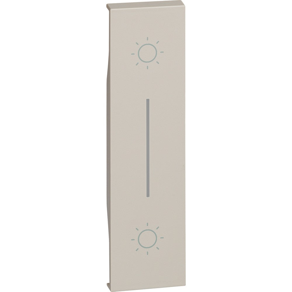 Cover per pulsante non interbloccato Bticino Living Now K4036 Sabbia KM05L