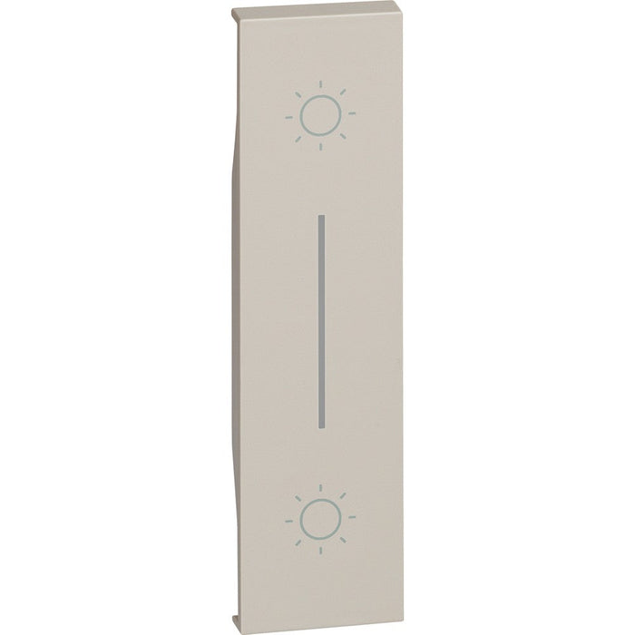 Cover per pulsante non interbloccato Bticino Living Now K4036 Sabbia KM05L