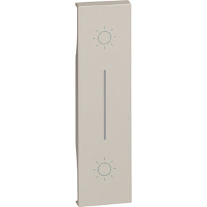 Cover per pulsante non interbloccato Bticino Living Now K4036 Sabbia KM05L