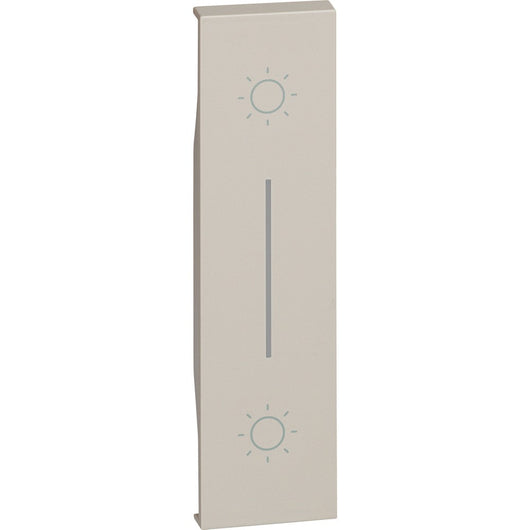 Cover per pulsante non interbloccato Bticino Living Now K4036 Sabbia KM05L