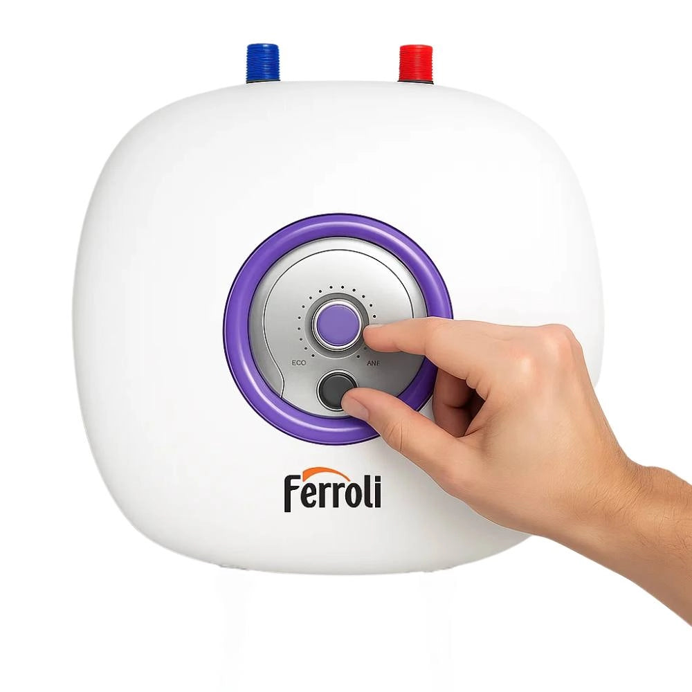 Scaldacqua elettrico sottolavello ferroli bravo pratico e affidabile *** capacità 10 litri, confezione 1
