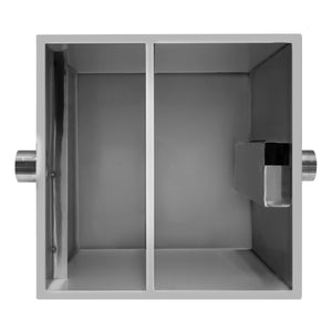 Separatore di grasso commerciale 60L in acciaio inox con filtro intercettatore per rifiuti Ristorante