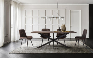 Tavolo da pranzo in legno di teak riciclato 200 cm