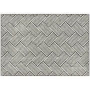 Tappeto 200x140 cm pelo corto lavabile in lavatrice ¨C Zephmum ¨C Grigio